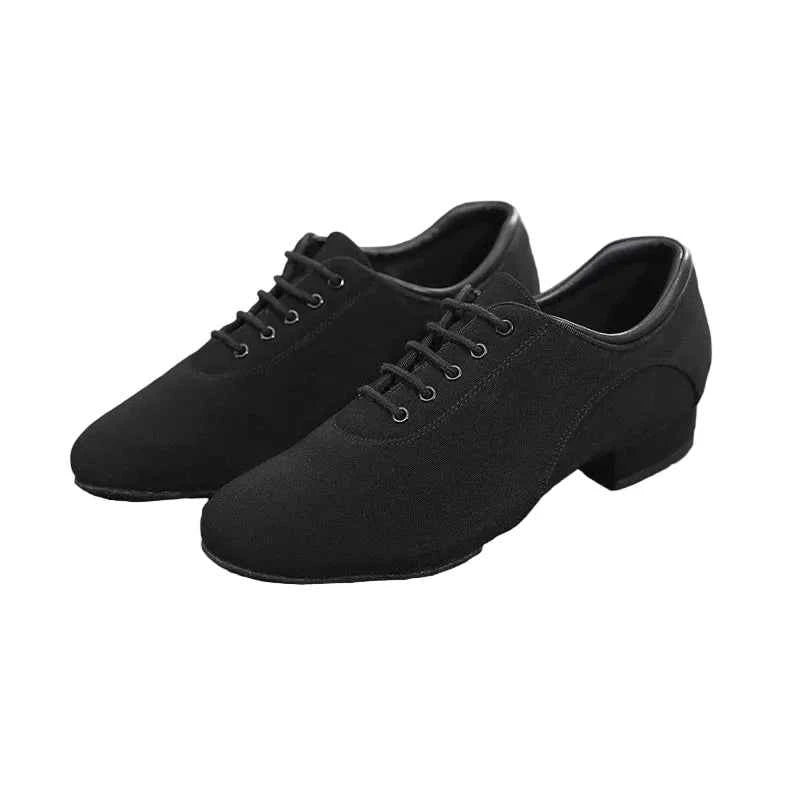 DRH-301 Men's Adult Ballroom Dance Shoes Stretch Cloth Soft Sole Dance Shoes