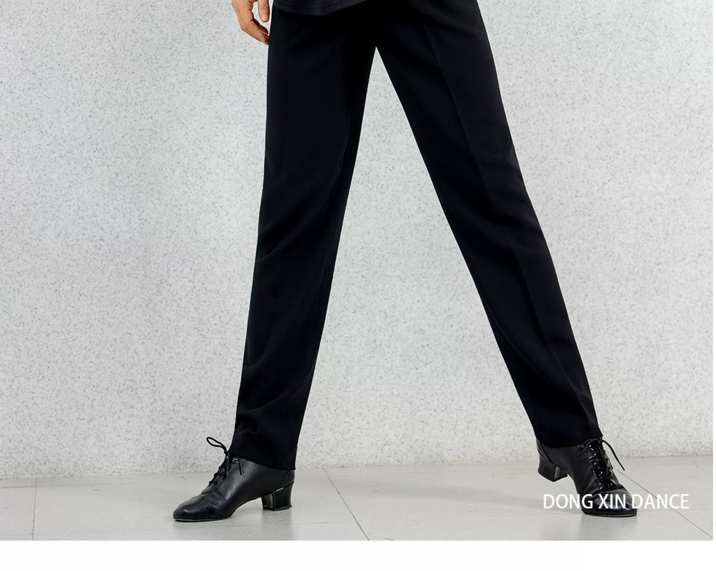 DONG XIN.NY834 Dance Suit [Rhythm Dancing] Latin Dance Tencel Long Sleeve Top Key-type Breasted Practice Suit