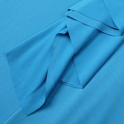 Z0019 Blue High Waist Slim Dress