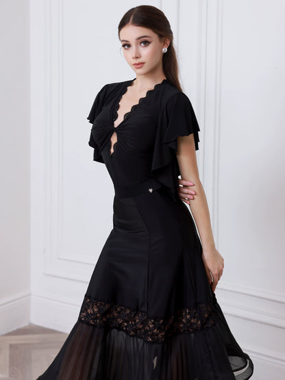TID summer new ballroom dance skirt premium ballroom dance top