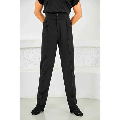 DONGXIN men's pants breasted waist seal three-dimensional elastic trousers NK670