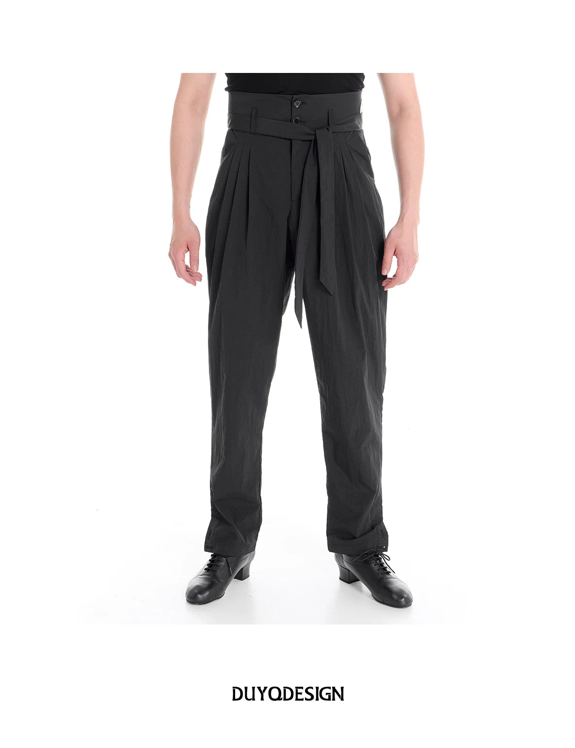 DUYQ "Men's Series" 012 Classic trousers, national standard Latin dance clothing training, daily teaching is available
