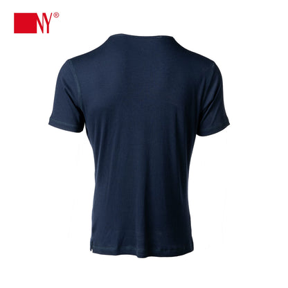 NY Nayi Modern Dance Suit Top Men's Latin Clothing Men's Dance Suit Short Sleeve Ballroom Dance Practice Suit 26130S