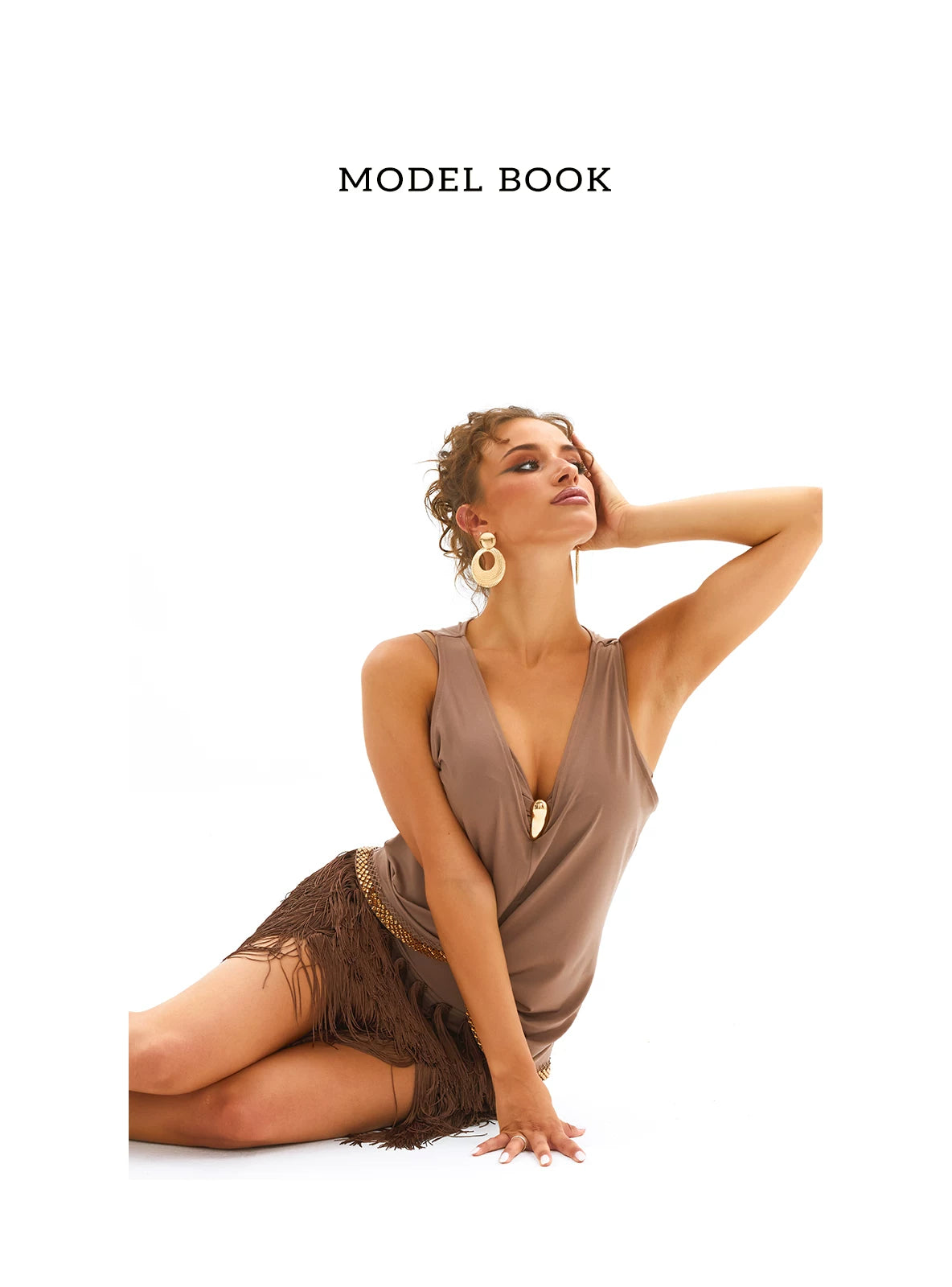 DUYQ [Polina-3] 001 Classic Minimalist Versatile Knot Top National Standard Latin Dance Practice Suit Professional