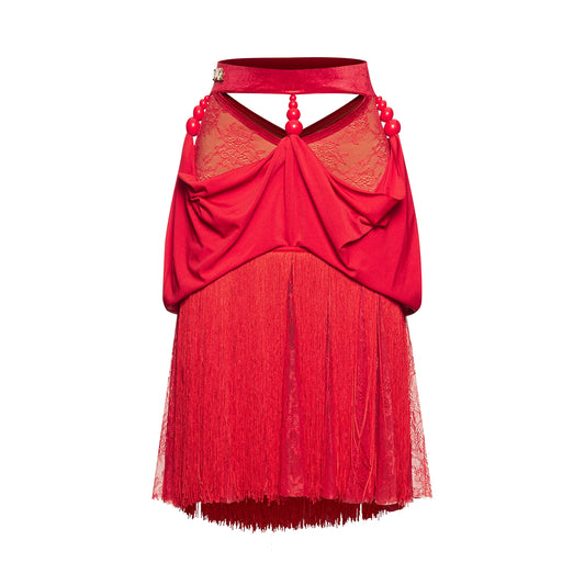 DUYQ [NSAD] 010 Original design skirt Latin women's practice performance clothes professional new products