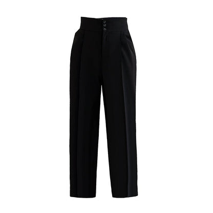 DONGXIN men's pants breasted waist seal three-dimensional elastic trousers NK670 - Mine·Jas