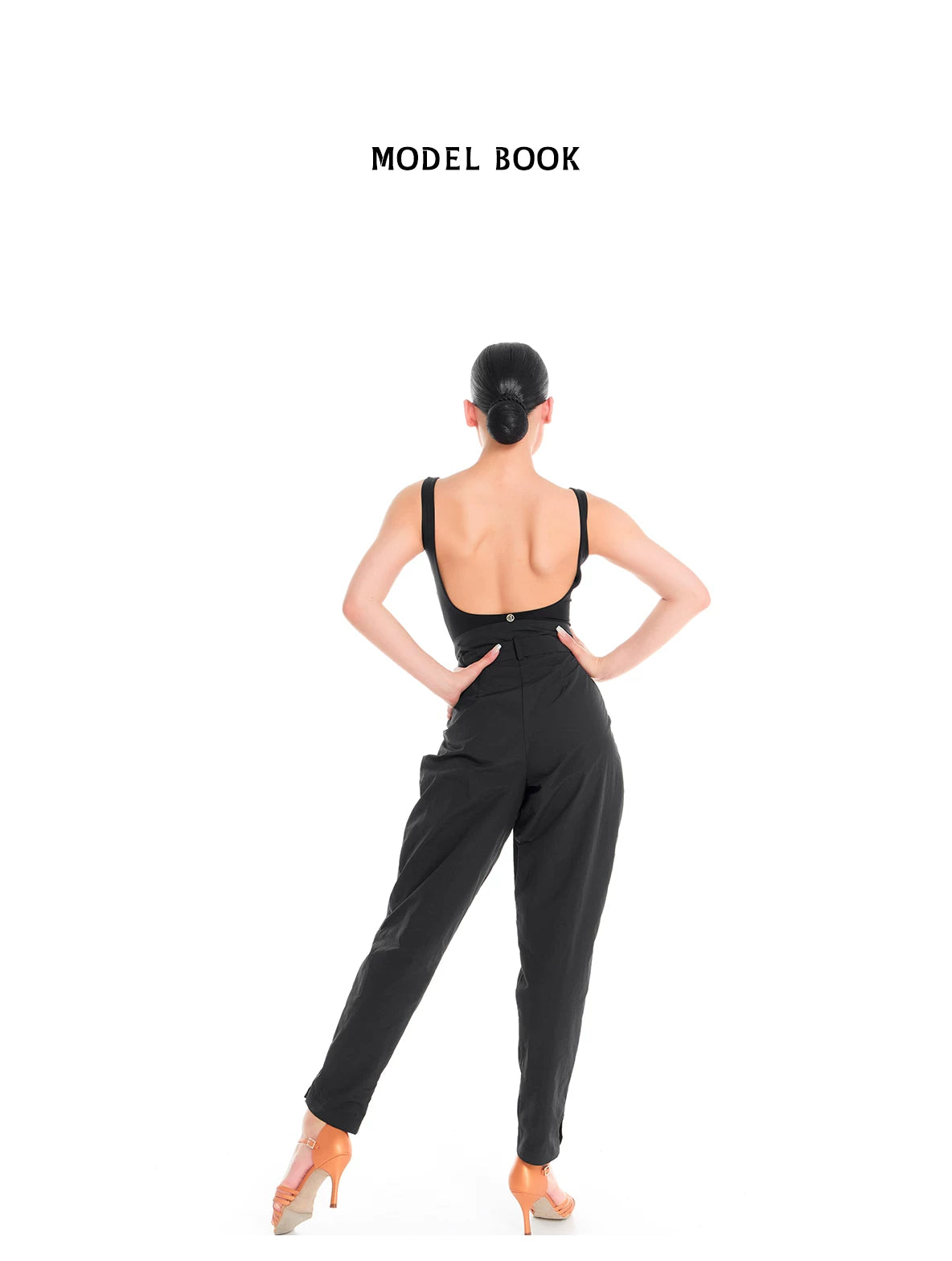 DUYQ "Female Teacher Series" 012 classic trousers national standard Latin dance suit training daily teaching can be