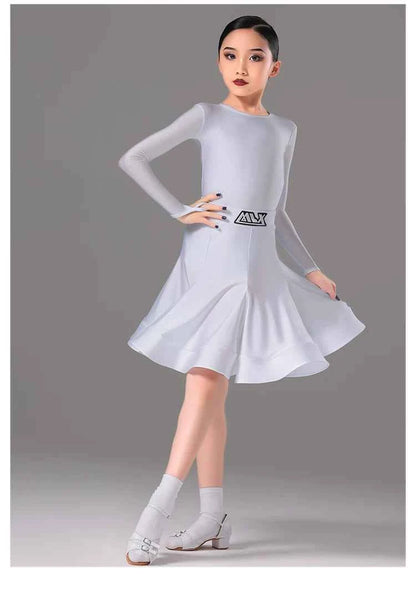 MLX children's Latin dance costumes children's competition grading regulations professional national standard dance performance costumes