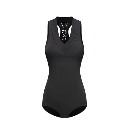 DUYQ [NSAD] 009 Original hand-woven one-piece top Latin women's practice performance clothes professional senior