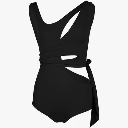 UDANCE Latin dance costume versatile bodysuit slanted shoulder hollow strap Latin dance practice clothes nude clothing