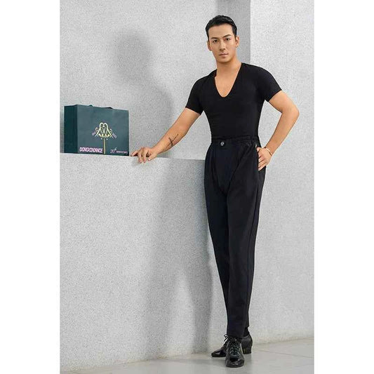 DONGXIN DANCE Men's Comfortable and Breathable Radish Pants Dance Pants NK844
