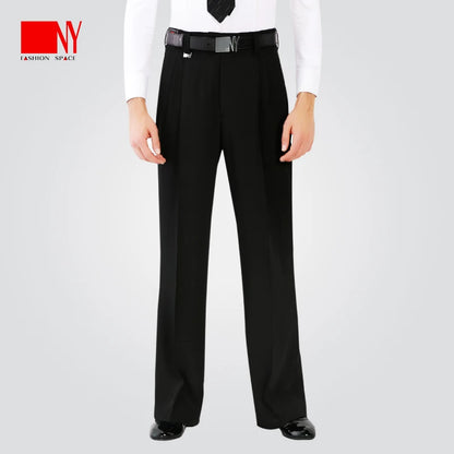 NY Fashion Men's Long Pants Latin Ballroom Dance Competition Practice Pants 21112K