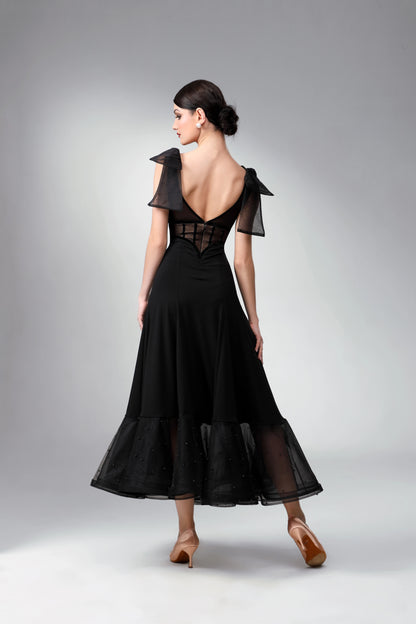 TID. M347 performance clothes, national ballroom dance clothes, dresses, and performance clothes customized