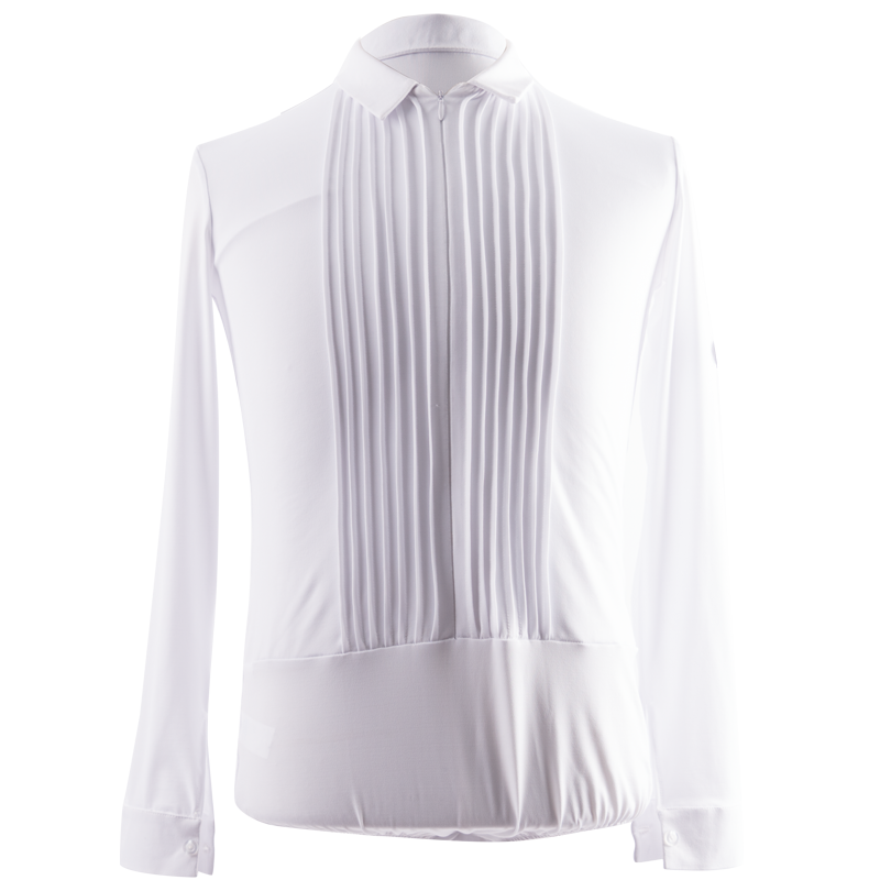 G.DANCE Children's Dance Costume Boys Latin Modern Dance White Shirt Trousers Performance Competition Regulations Uniform 5104