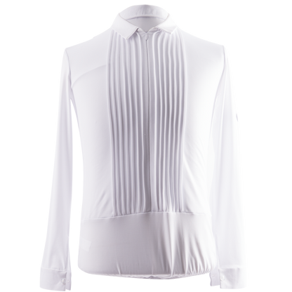 G.DANCE Children's Dance Costume Boys Latin Modern Dance White Shirt Trousers Performance Competition Regulations Uniform 5104