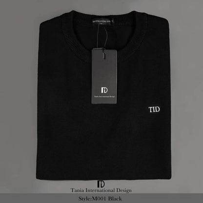 TID. M001 Men's Ballroom Top Wool Vest Professional National Standard Dance Practice Suit Knitted Top