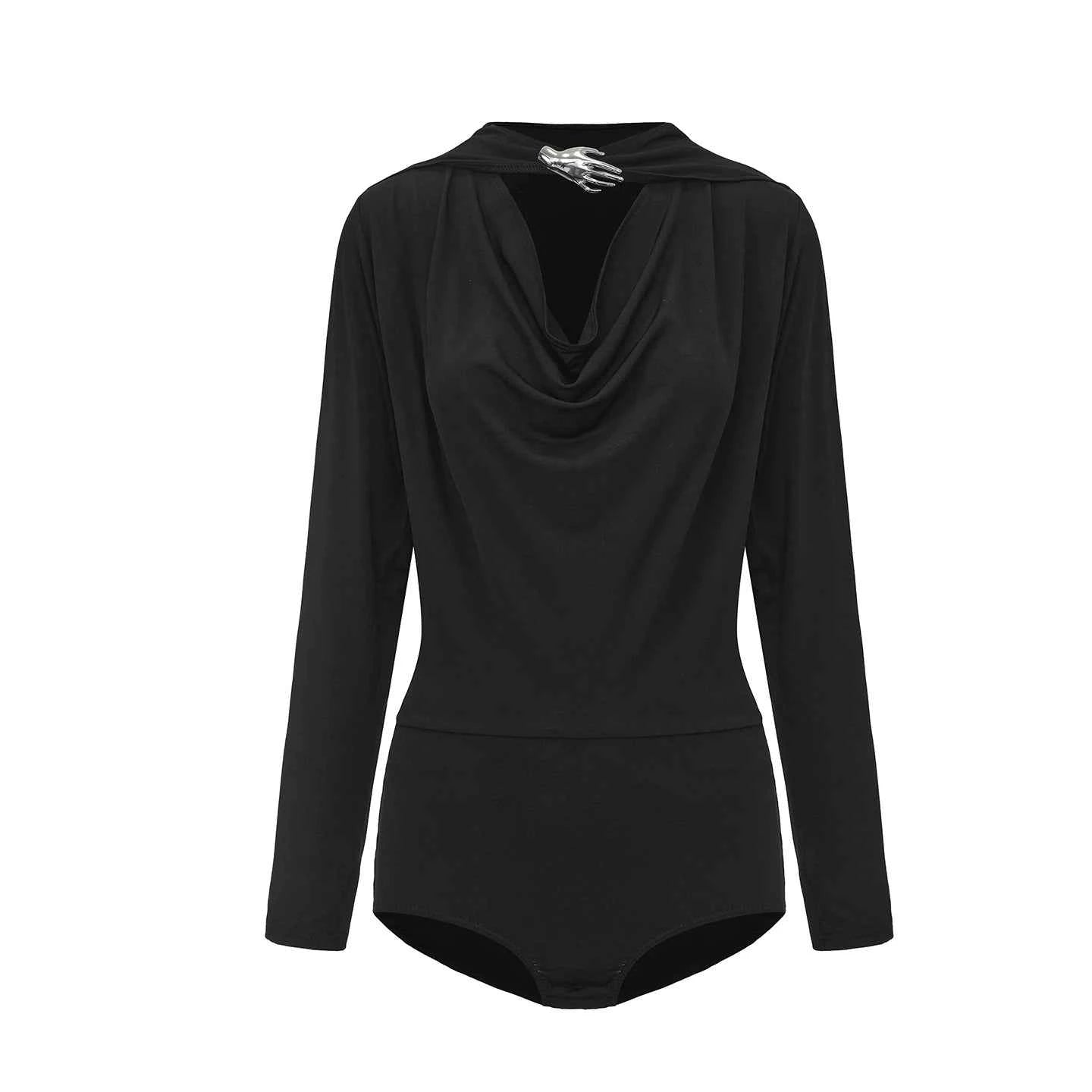 DUYQ-016 Gymnastics Long Sleeve Top National Standard Latin Dance Suit Women's Practice Suit Advanced