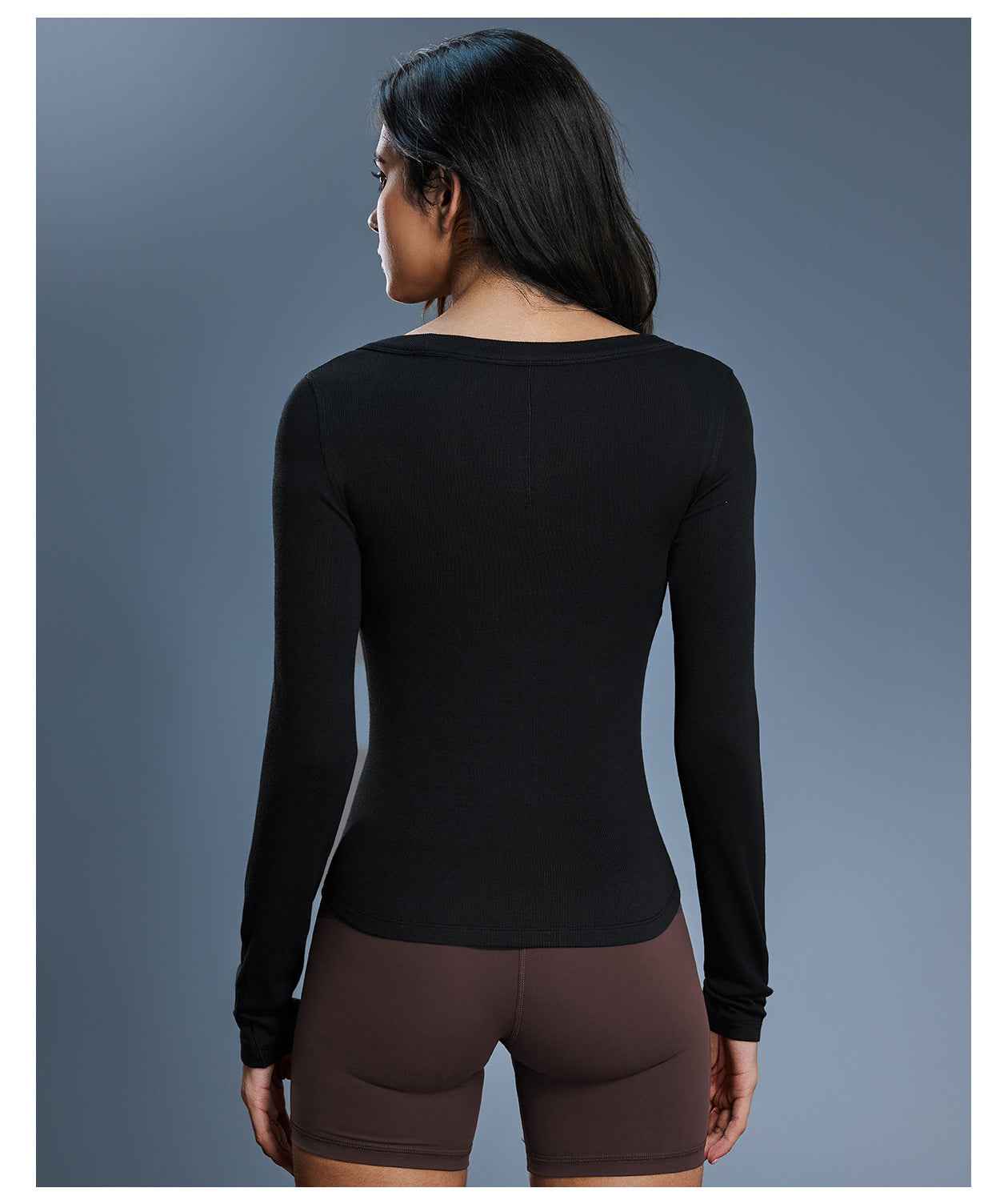 D25181 modal long sleeve t-shirt