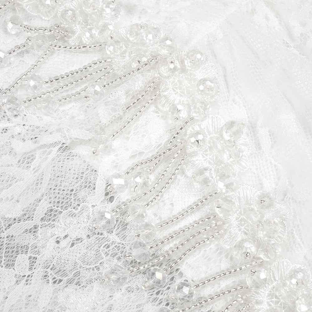 BD2628 one-shoulder lace slim dress