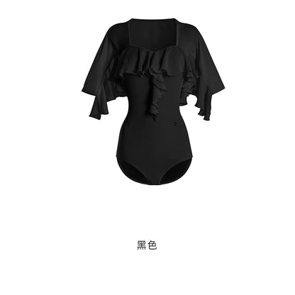 TID ruffle edge fashion dance clothes senior women's ballroom dance practice clothes B086/M001
