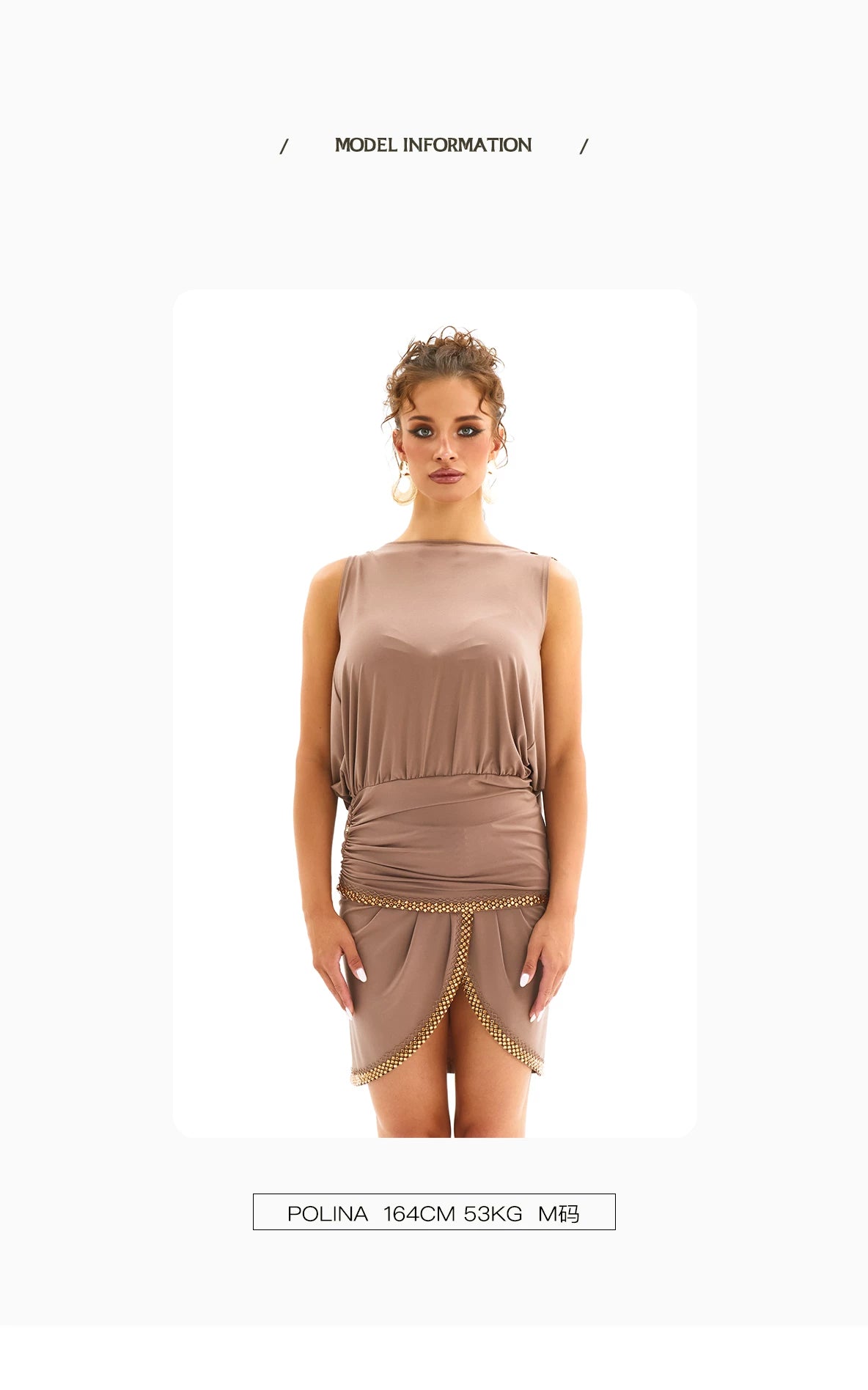 DUYQ [Polina-3] 003 Double-sided swinging collar women's top national standard Latin dance practice clothes professional performance