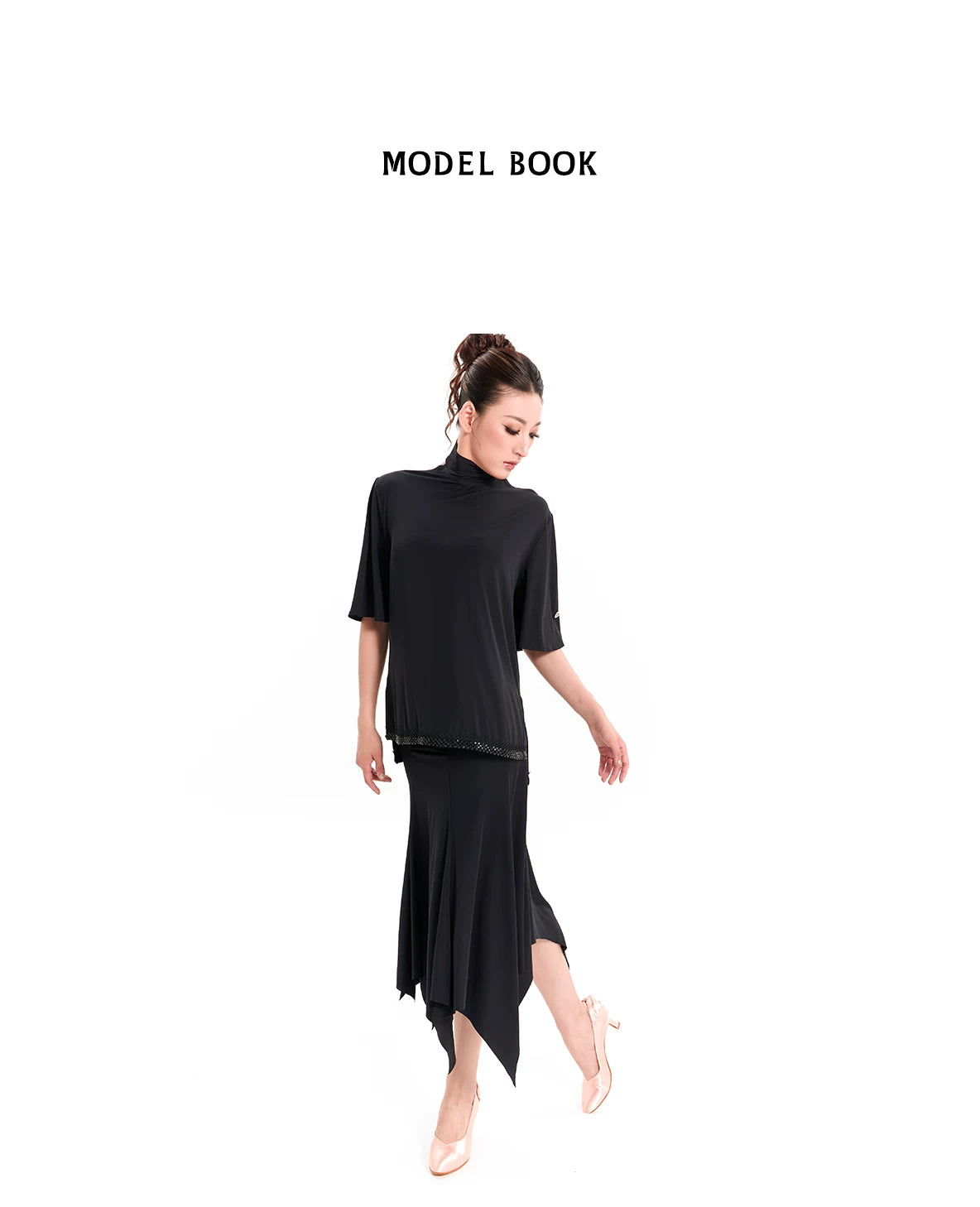 DUYQ "Mountain Awakening Rain Modern" 003 Loose One Size Top National Standard Women's Modern Dance Practice Suit Professional