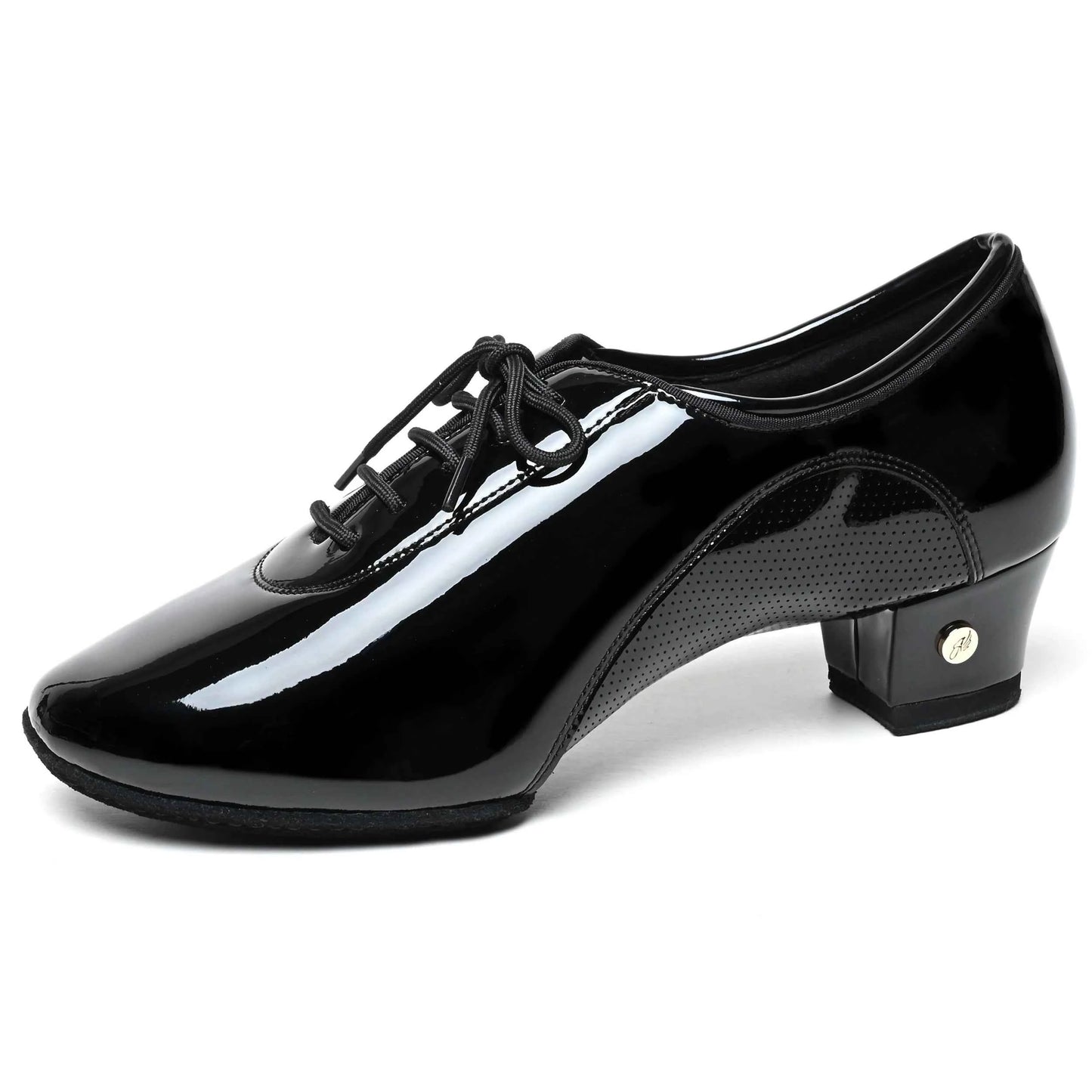 ABA Latin dance shoes professional men's adult high-end dance patent leather national standard soft-soled dance shoes AL9708