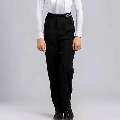 G.DANCE Latin dance boys and children high waist dance training table performance uniform trousers