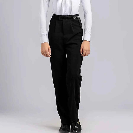 G.DANCE Latin dance boys and children high waist dance training table performance uniform trousers
