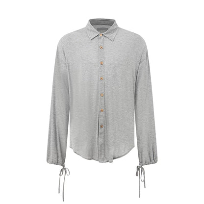 DUYQ "New Men" 018 Classic replica loose shirt top national standard men's Latin dance practice clothes