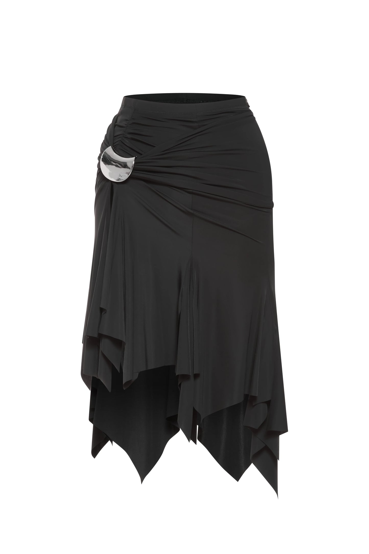 DUYQ "Mountain Awakening Rain Latin" 019 Back Hollow Diamond Shirt National Standard Women's Latin Dance Practice Suit