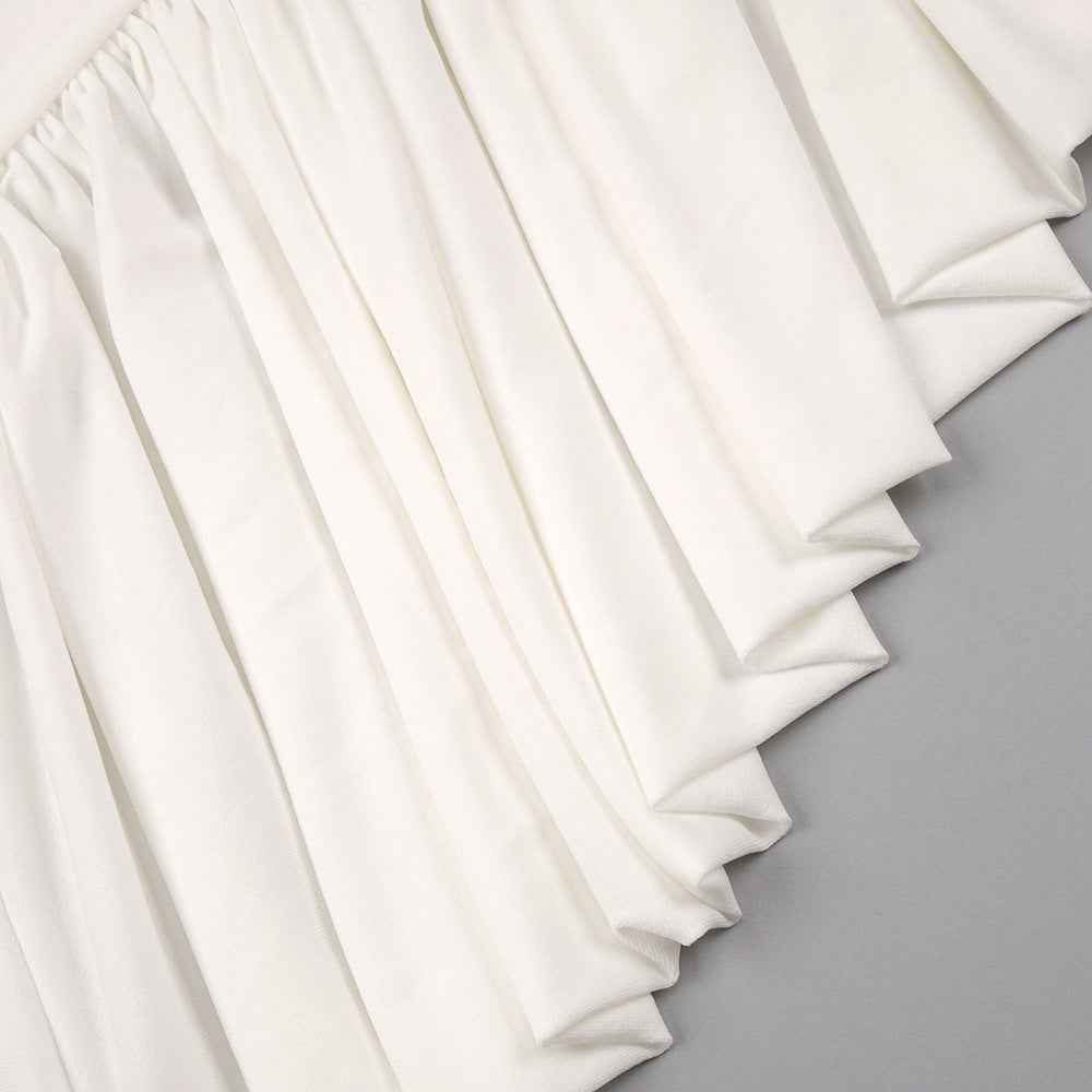 Z0069 High collar halter neck slim long skirt