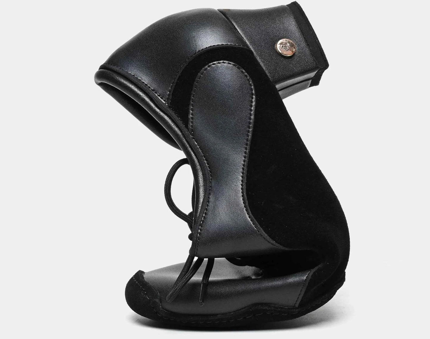 ABA Latin dance shoes professional adult men's dance shoes cowhide soft sole middle heel national standard dance shoes competition practice shoes A9080