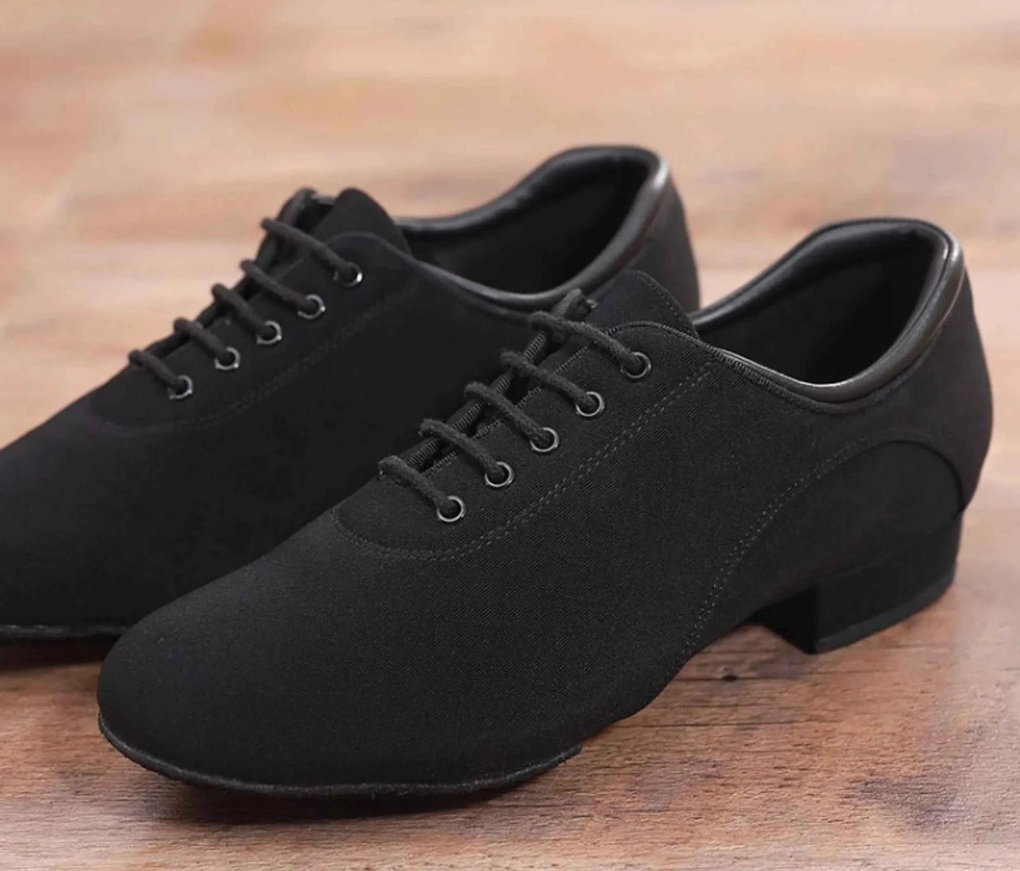 DRH-301 Men's Adult Ballroom Dance Shoes Stretch Cloth Soft Sole Dance Shoes