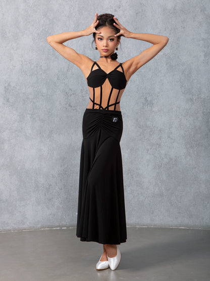 TID children's ballroom dance dress new ballroom dance waltz swing skirt special national ballroom dance watch performance uniform