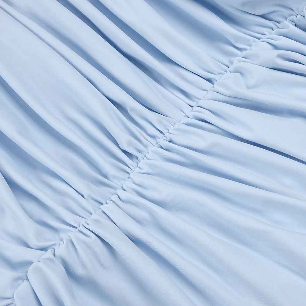 Z0008 suspender pleated dress