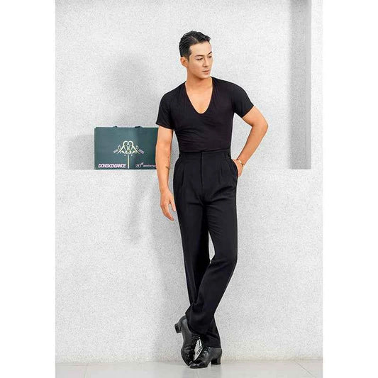 DONGXIN Men's Latin Pants Practice Suit Pants NK835
