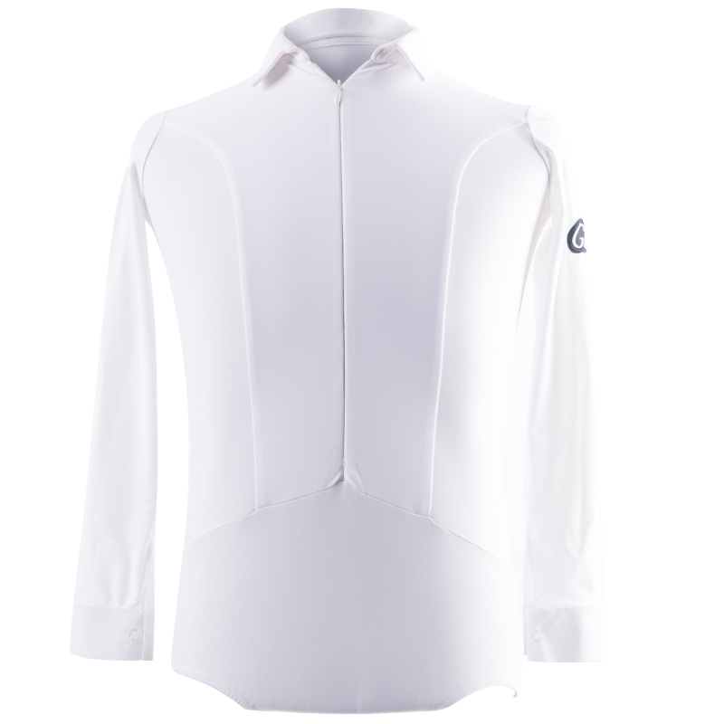 G.DANCE Children's Dance Costume Boys Latin Modern Dance White Shirt Trousers Performance Competition Regulations Uniform 5103
