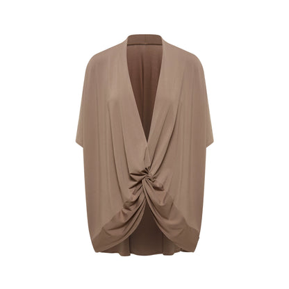 DUYQ [Polina-3] 014 Classic loose knot blouse top national standard female Latin dance practice performance