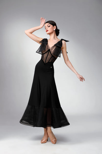 TID. M347 performance clothes, national ballroom dance clothes, dresses, and performance clothes customized