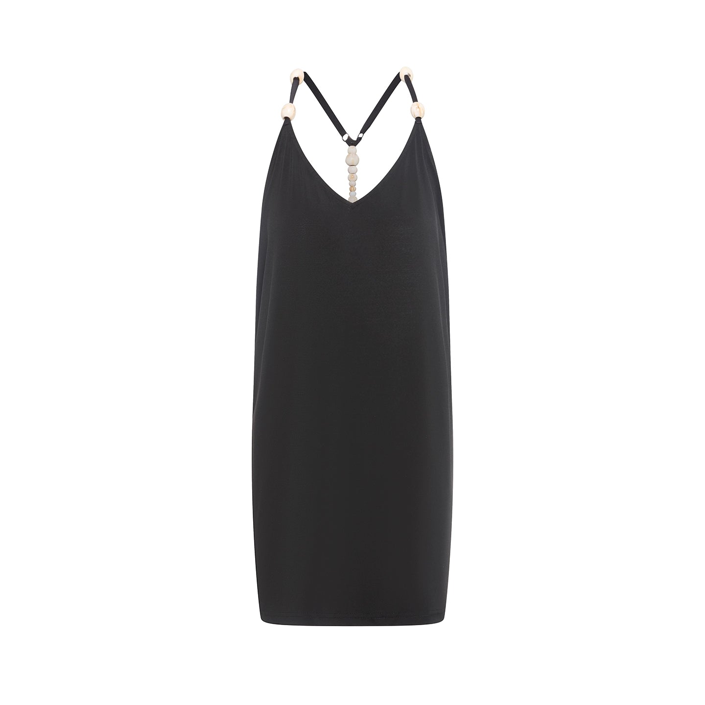 DUYQ [Polina] 013 black beaded suspender skirt national standard women's professional Latin dance practice suit