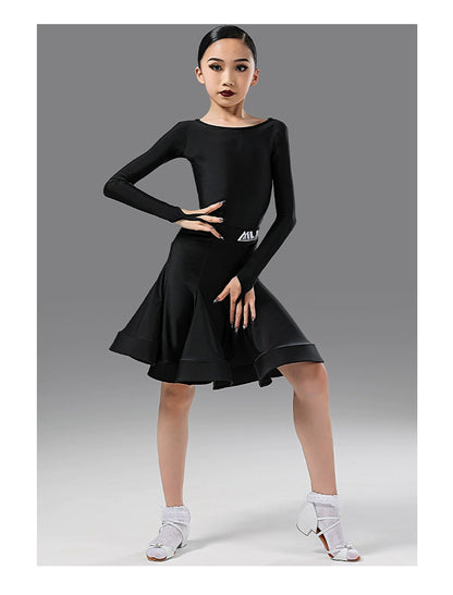 MLX Ballroom Latin Competition Grading Regulations Clothing Children's Latin Dance Performance Clothing