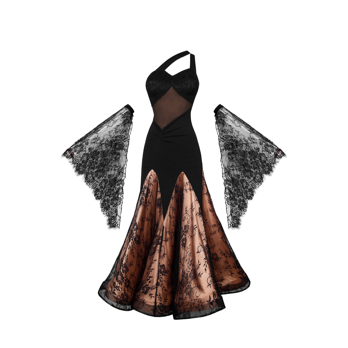 TID-D015  new professional ballroom dance competition suit premium dance dress adult dance clothing