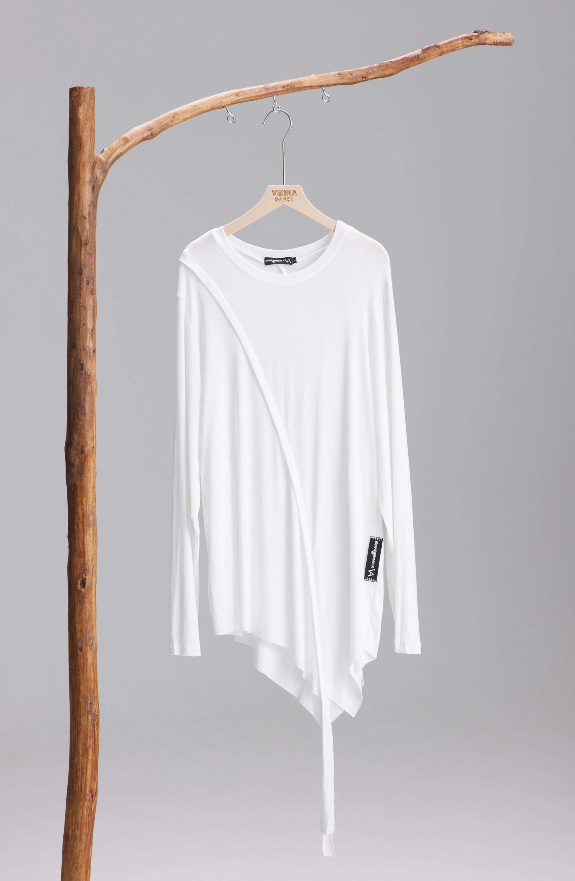 VERNAxBANGGIRL.VA005 Men's Loose Latin Practice Top, Skin-Friendly Fabric - Mine·Jas
