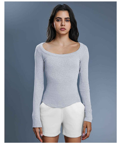 D25181 modal long sleeve t-shirt