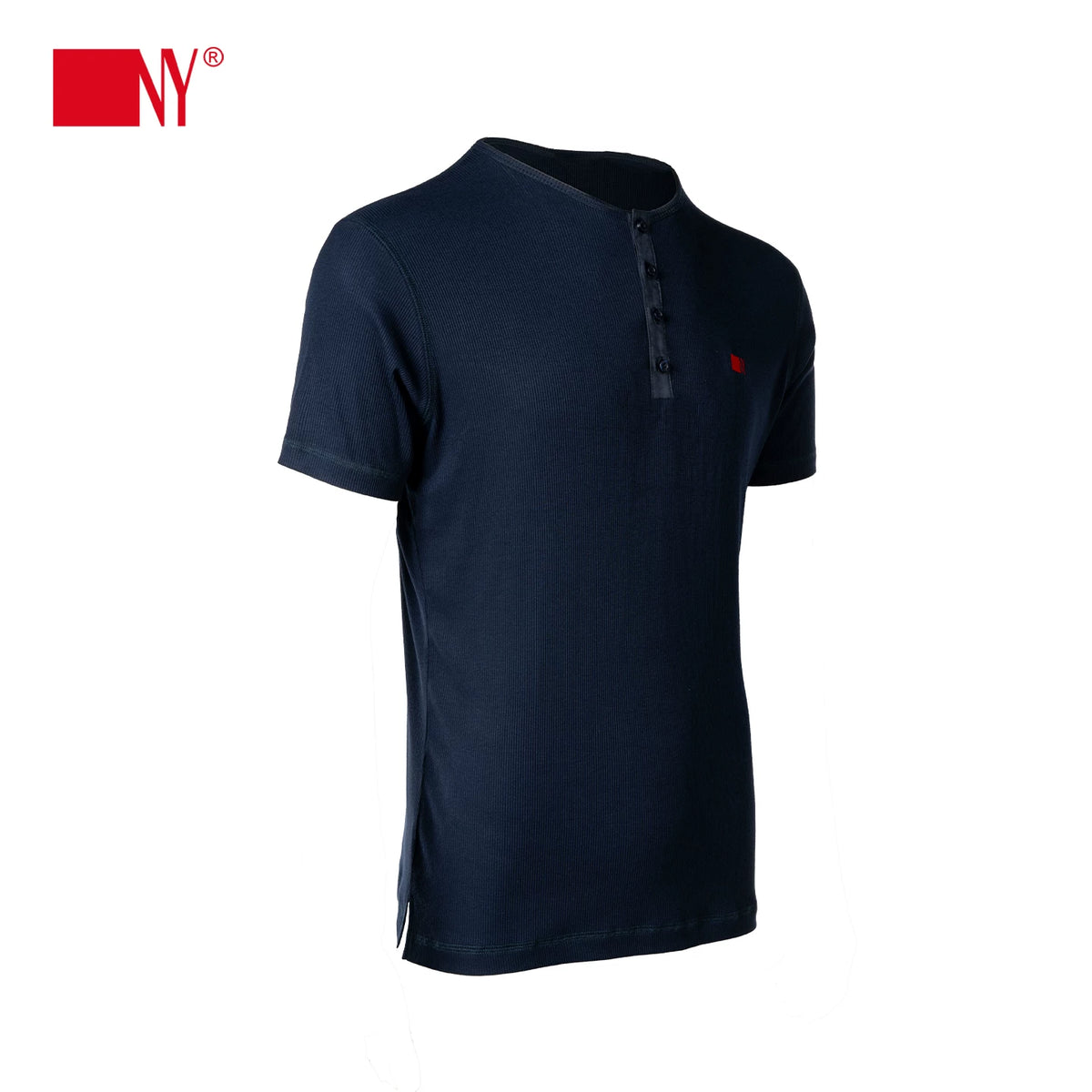 NY Nayi Modern Dance Suit Top Men's Latin Clothing Men's Dance Suit Short Sleeve Ballroom Dance Practice Suit 26130S