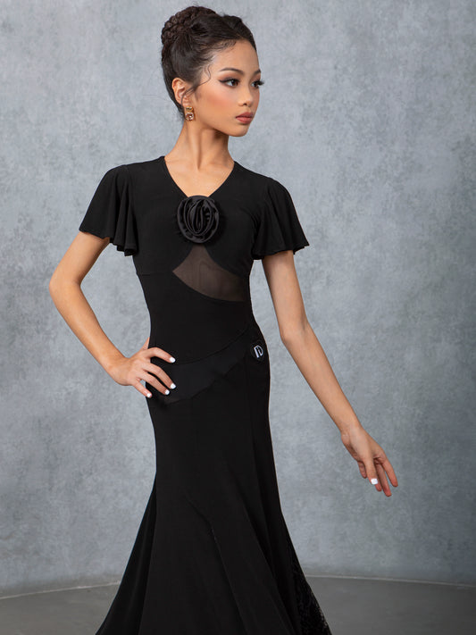 TID national ballroom dance performance dress high-end social dance dress ballroom dance practice suit