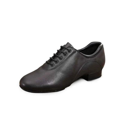 DRH-301 Men's Adult  Ballroom Dance Shoes Leather Waltz Dance Shoes