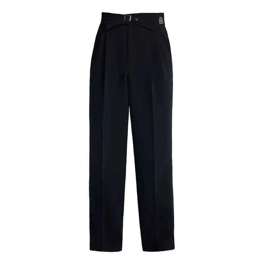 DONGXIN Men's Belt Design High Waist Radish Pants Straight Pants Practice Pants NK560