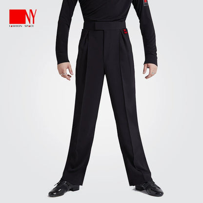 NY Fashion Autumn and Winter Latin Dance Practice Professional Dance Pants Wide Leg Pants  21107K